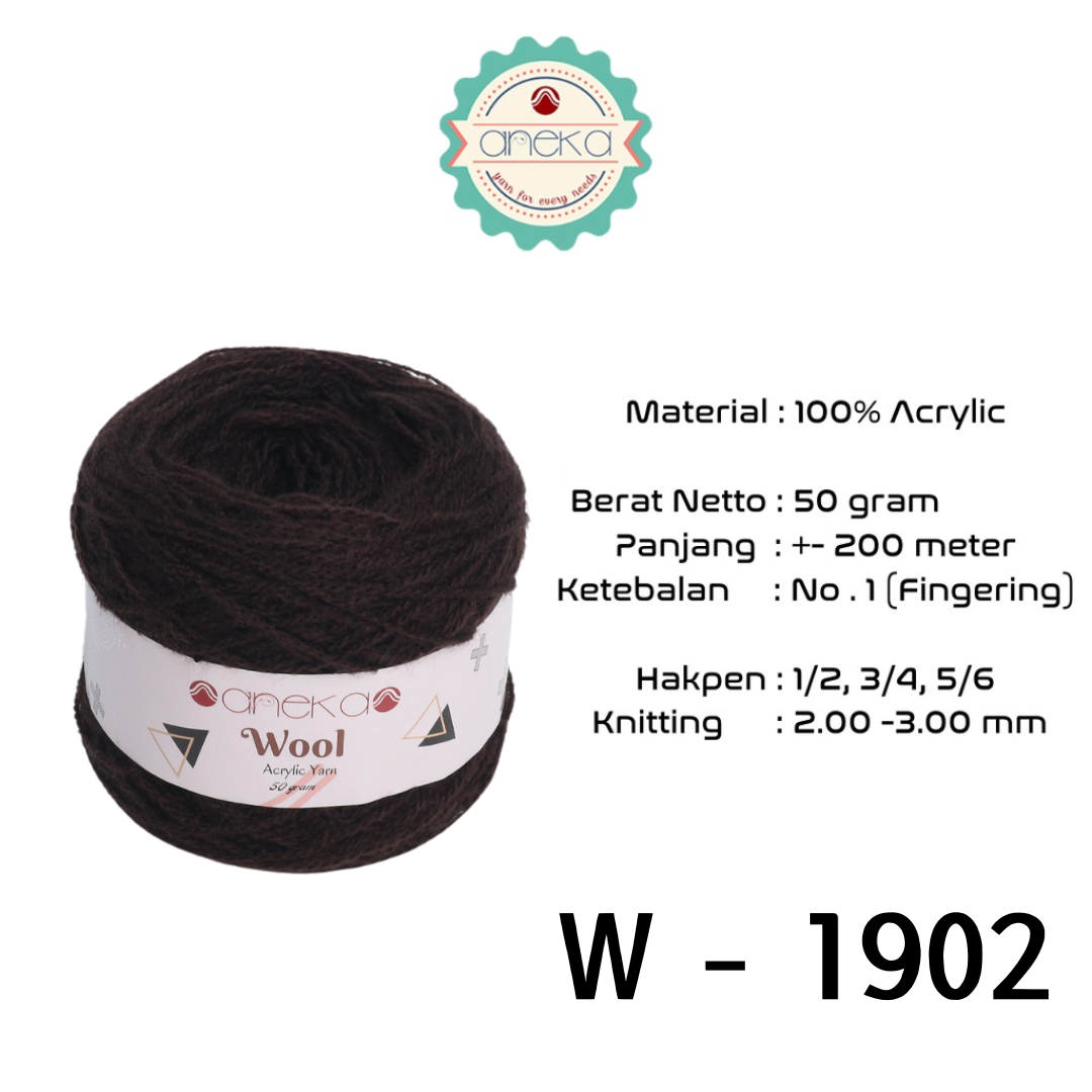 KATALOG - Benang Rajut Wool / Wol / Siet Yarn Vonel 30 dan 50 gram - PART 1