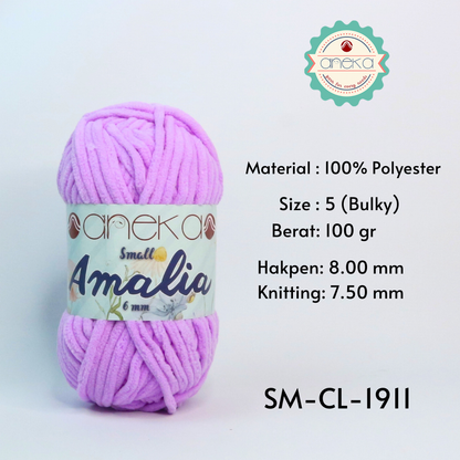 KATALOG - Benang Rajut Small Amalia / Chenille Crochet Knitting Yarn
