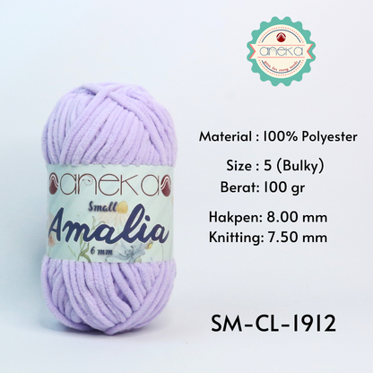 KATALOG - Benang Rajut Small Amalia / Chenille Crochet Knitting Yarn