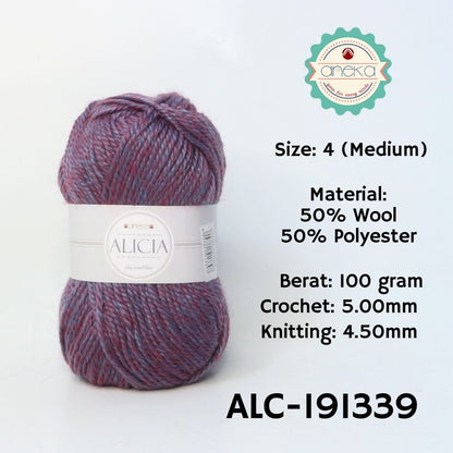 KATALOG - Benang Rajut Wool Alicia / Crochet Knitting Yarn - Part 2