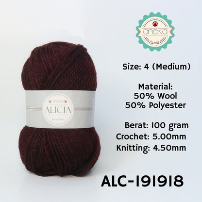 KATALOG - Benang Rajut Wool Alicia / Crochet Knitting Yarn - Part 2