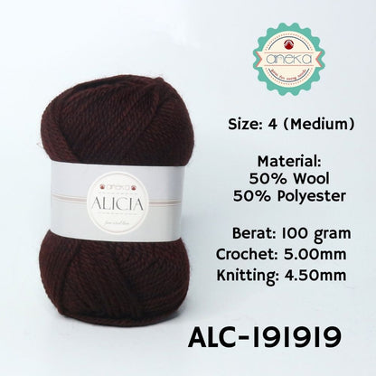 KATALOG - Benang Rajut Wool Alicia / Crochet Knitting Yarn - Part 2