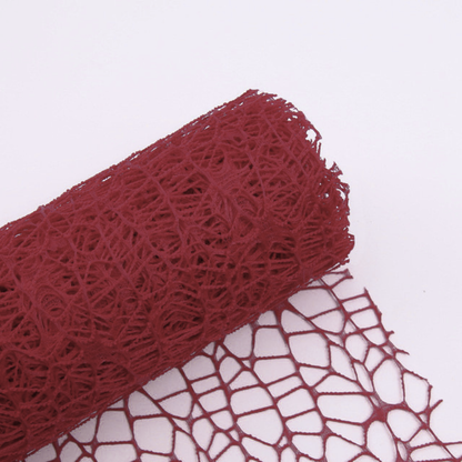 AnekaBenang - [ Roll ] Flower Bouquet Cellophane Paper [ Spider Net ] Flower Wrapping Paper Celophane