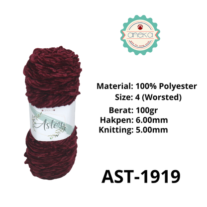 CATALOG - Aster Bludru Knitting Yarn / Velvet Knitting Yarn PART 1