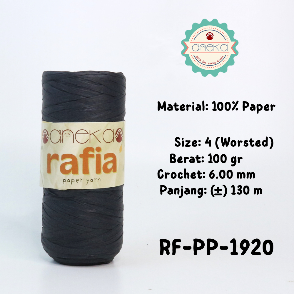 KATALOG - Benang Rajut Rafia / Raffia Paper Yarn