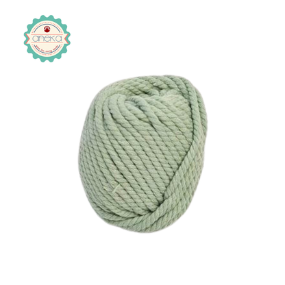 CATALOG - Colored cotton rope/macrame rope 100 gr - 4mm