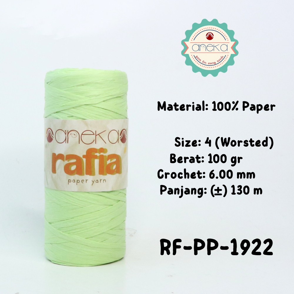KATALOG - Benang Rajut Rafia / Raffia Paper Yarn