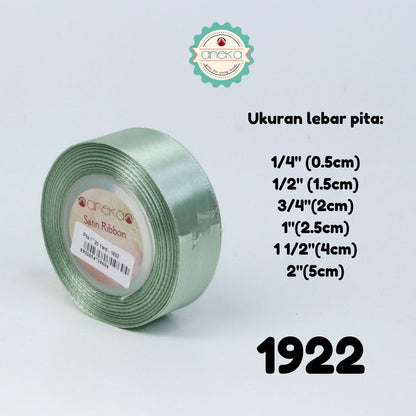 KATALOG - [20 Yard / Roll] Pita Satin 2" - 5 cm Pergulung / Satin Silk Ribbon