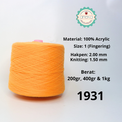 KATALOG - Benang Rajut Wool Aneka Cones / Wol / Siet Yarn / Tufting Rug / Karpet - Part 4