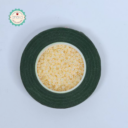 8/o Hiroshima Sand Mote / Mute Beads / Doff Glossy Jewelry Mote - 15 grams