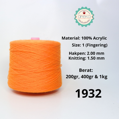 KATALOG - Benang Rajut Wool Aneka Cones / Wol / Siet Yarn / Tufting Rug / Karpet - Part 4