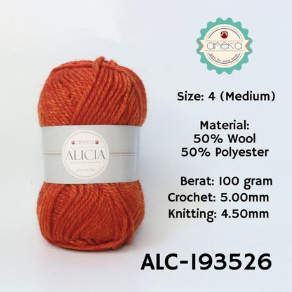 KATALOG - Benang Rajut Wool Alicia / Crochet Knitting Yarn - Part 2