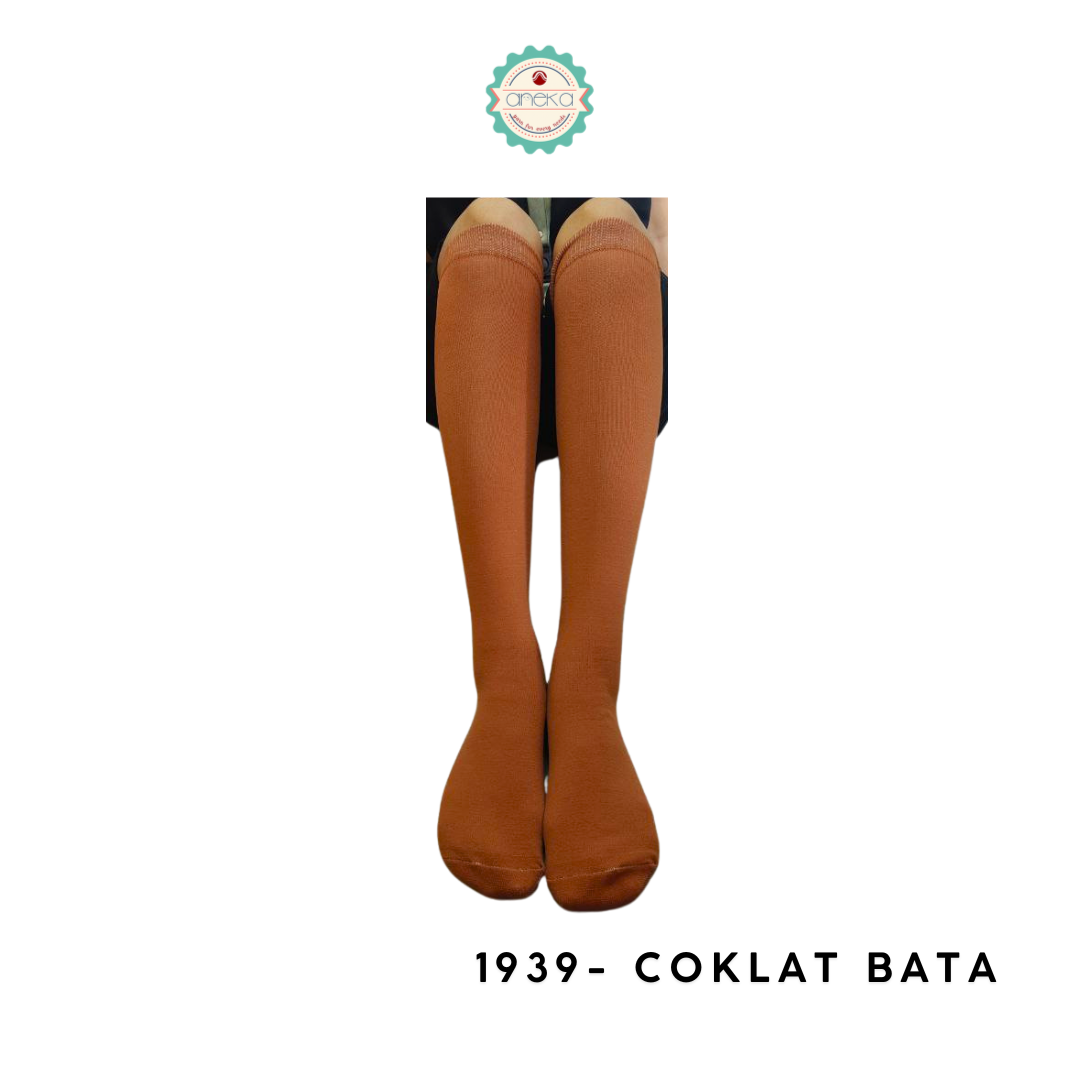 KATALOG - Kaos Kaki Panjang Harajuku Premium / Selutut / Muslimah / Paskibra / Korea