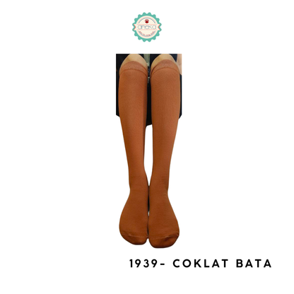 KATALOG - Kaos Kaki Panjang Harajuku Premium / Selutut / Muslimah / Paskibra / Korea