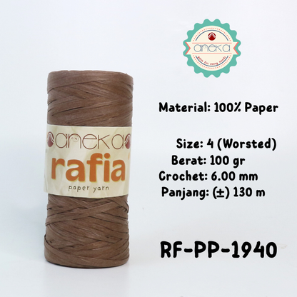 KATALOG - Benang Rajut Rafia / Raffia Paper Yarn