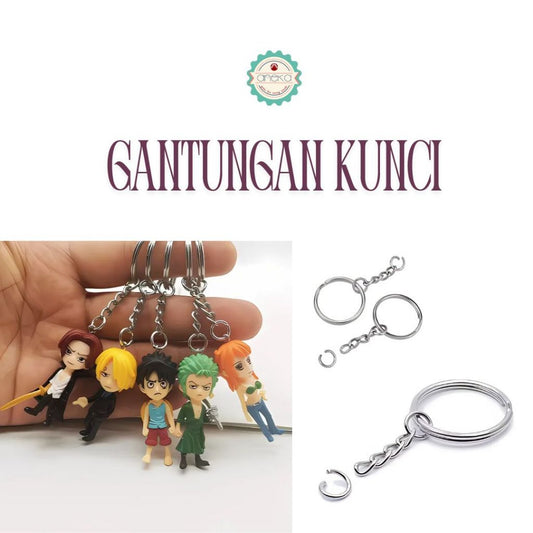 ANEKA - [5PCS] Keychain - Gantungan Kunci