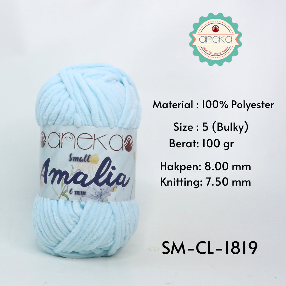 KATALOG - Benang Rajut Small Amalia / Chenille Crochet Knitting Yarn