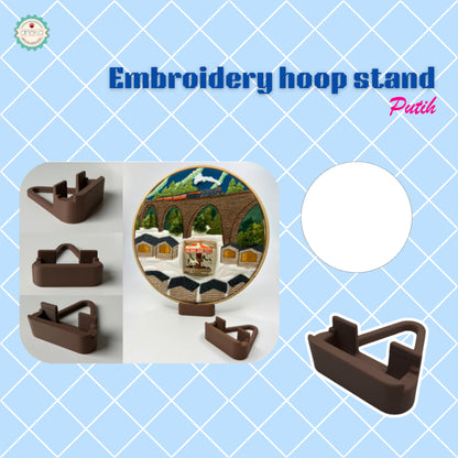 ANEKA - 3D Print Stand for Embroidery Hoop / Dudukan Pemidangan