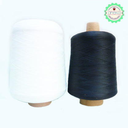 KATALOG - Benang Obras Polyester Putih dan Hitam 1KG & 500gr