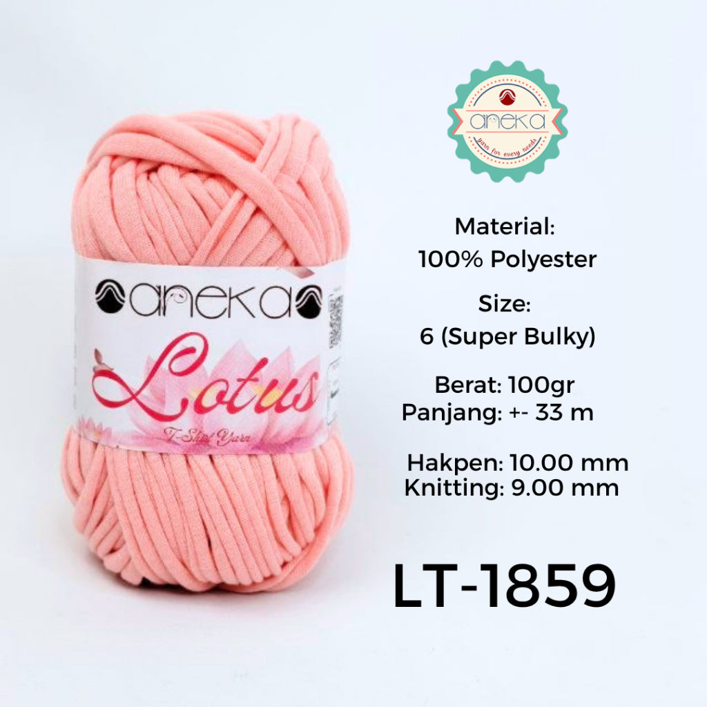 KATALOG - Benang Rajut Lotus / TShirt / Kaos Yarn PART 2