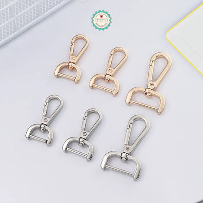 ANEKA - [2PCS] Kait Tas Lobster Buckle / Clasp Carabiner Snap Hook DIY Keychain / Bag Hardware Part Accessories