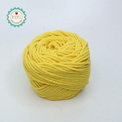 KATALOG - [100gr - 2mm] Benang Tali Katun Makrame Warna / Macrame Cotton Rope