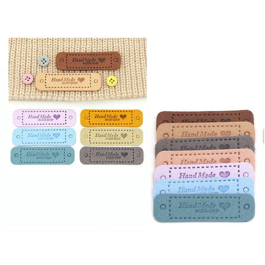 ANEKA - [2PCS] Handmade Tag / Label Bacaan Handmade Untuk Kerajinan Tangan