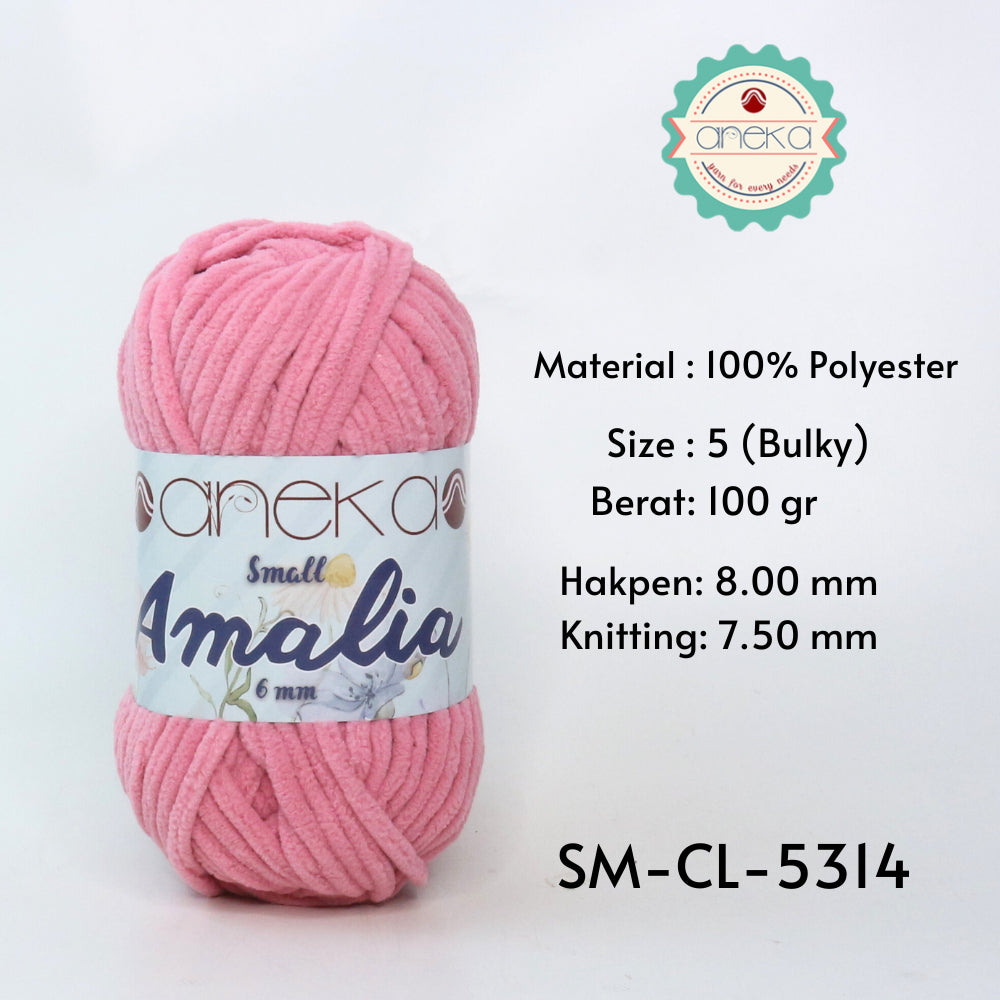 KATALOG - Benang Rajut Small Amalia / Chenille Crochet Knitting Yarn
