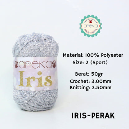 KATALOG - Benang Rajut Iris Glitter / Crochet Knitting Yarn