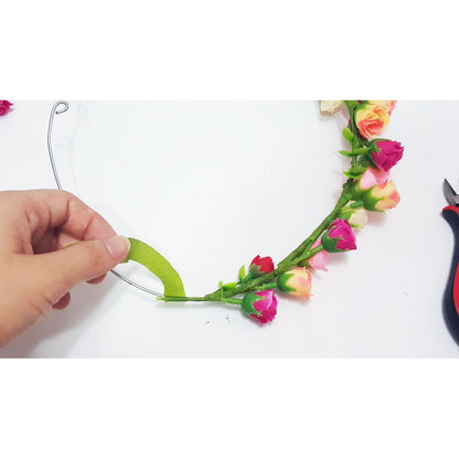 AnekaBenang - Floral Flower tape / selotip bunga / daun 10 dan 20 yard