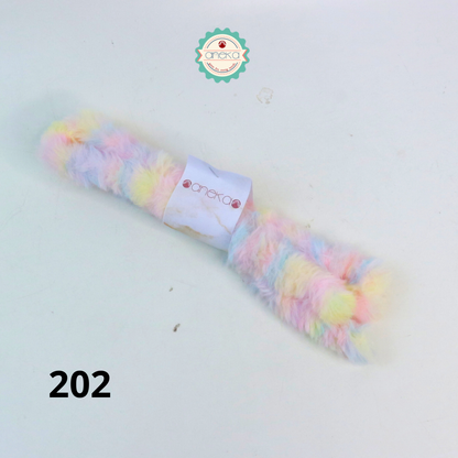 KATALOG - Kawat Bulu Daisy Tebal Premium / Boneka Kawat / Toys Wire Twisting / Pipe Cleaner Fuzzy Fur Chunky Fluffy Plush