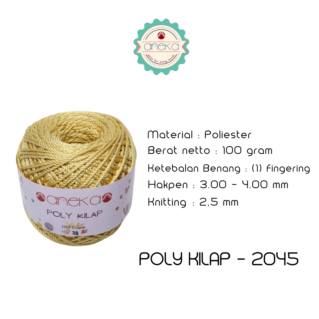 CATALOG - PREMIUM Polyester Knitting Yarn / Polyester / Poly Poly Luster Color PART 1