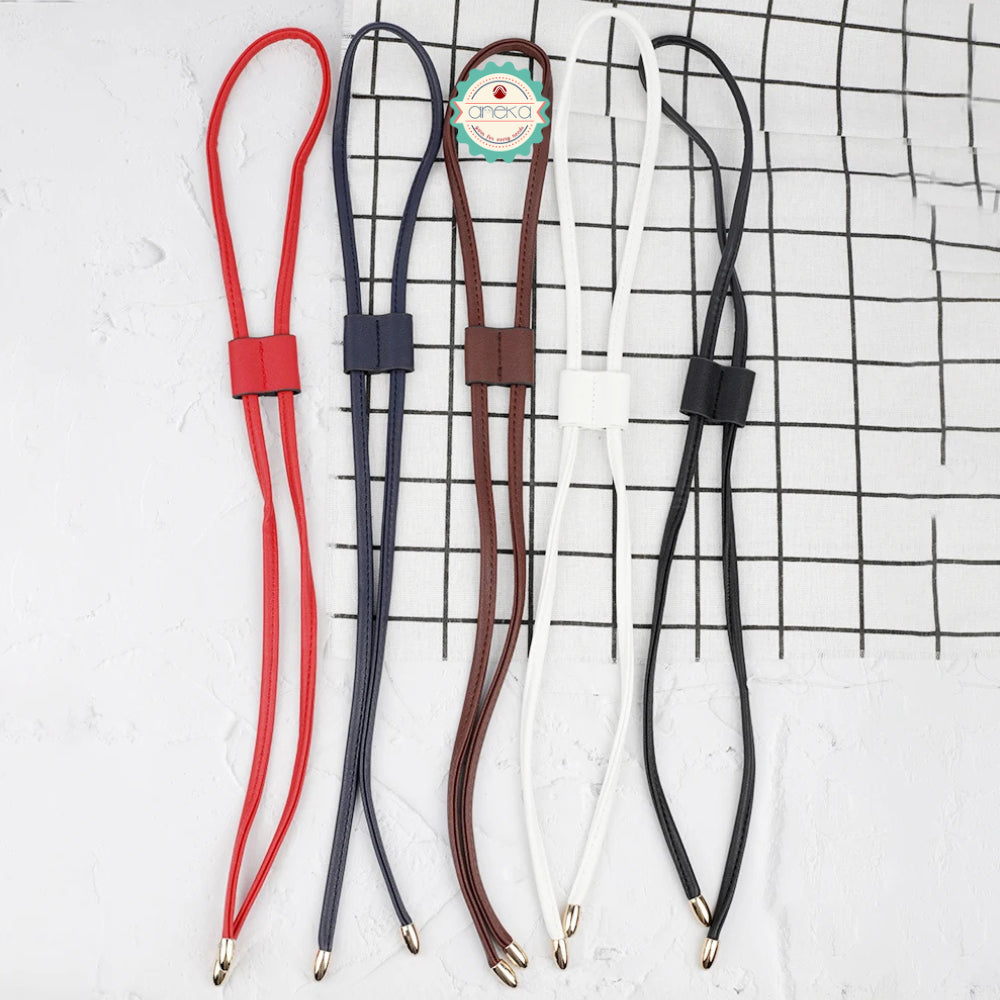 KATALOG - Tali Tas Serut Kulit Sintetis / Women Bucket Bag Drawstring Detachable PU Leather Bag Strap DIY Replacement