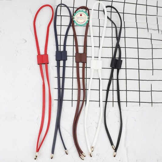 KATALOG - Tali Tas Serut Kulit Sintetis / Women Bucket Bag Drawstring Detachable PU Leather Bag Strap DIY Replacement