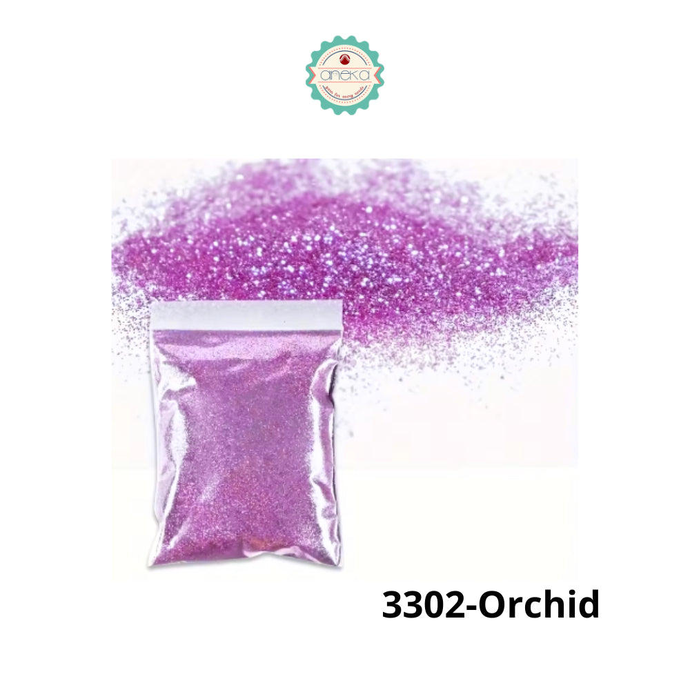 KATALOG -  [500 gram] Glitter Warna Bubuk Halus / Serbuk Kerajinan DIY / Powder
