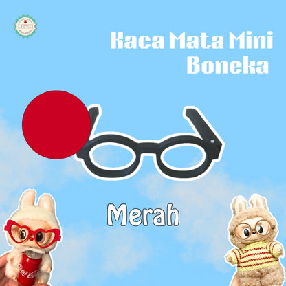 KATALOG - 3D Print Kaca Mata Boneka Unik Lucu / Dolls Glassses / Toy Accessories