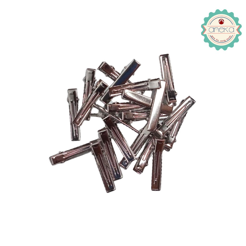 KATALOG - [10PCS] Peniti / Bros Mangkok / Jepit Buaya / Jepit Bebek Ukuran Kecil dan Besar