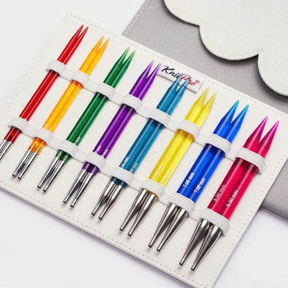 KnitPro Trendz - Deluxe Interchangeable Circular Needles Set - 13cm (5”) / Alat Jarum Rajut Knitting