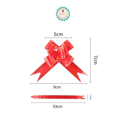 KATALOG - [10 PCS] Pita Tarik Hadiah Kado /  Pull Bow Knot Gift Ribbons