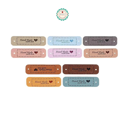 KATALOG - [2PCS] Handmade Tag / Label Bacaan Handmade Untuk Kerajinan Tangan