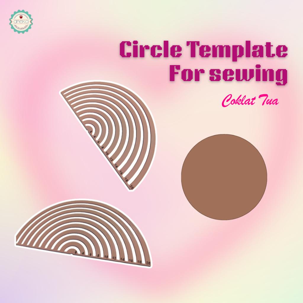 ANEKA - 3D Print Sewing Template Circle / Pengukur Lingkaran Jahit
