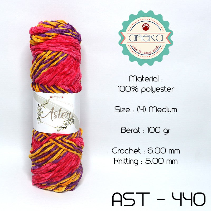 KATALOG - Benang Rajut Bludru ASTER MIX SEMBUR / Velvet Knitting Yarn PART 2