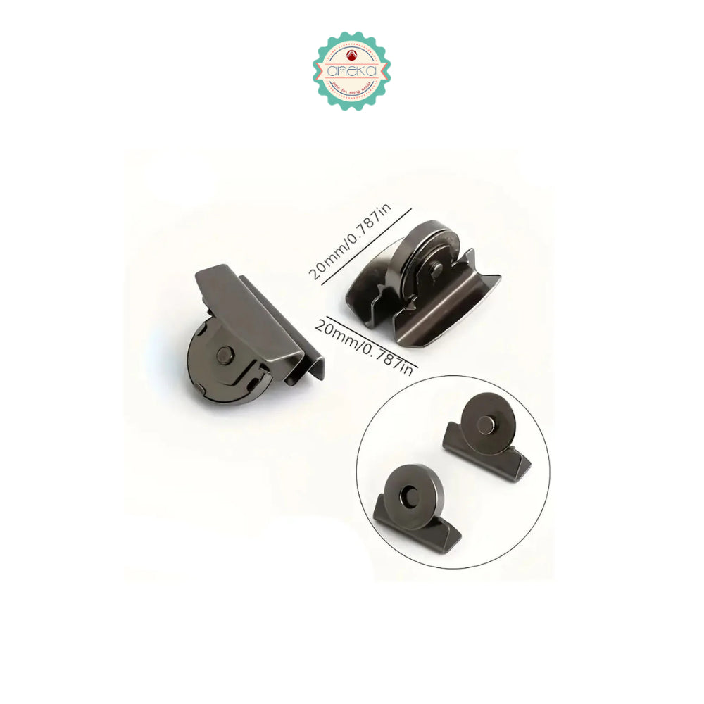 KATALOG - [2PCS] Kancing Magnet Snap Premium / Aksesoris Tas / Snap Button Magnetic