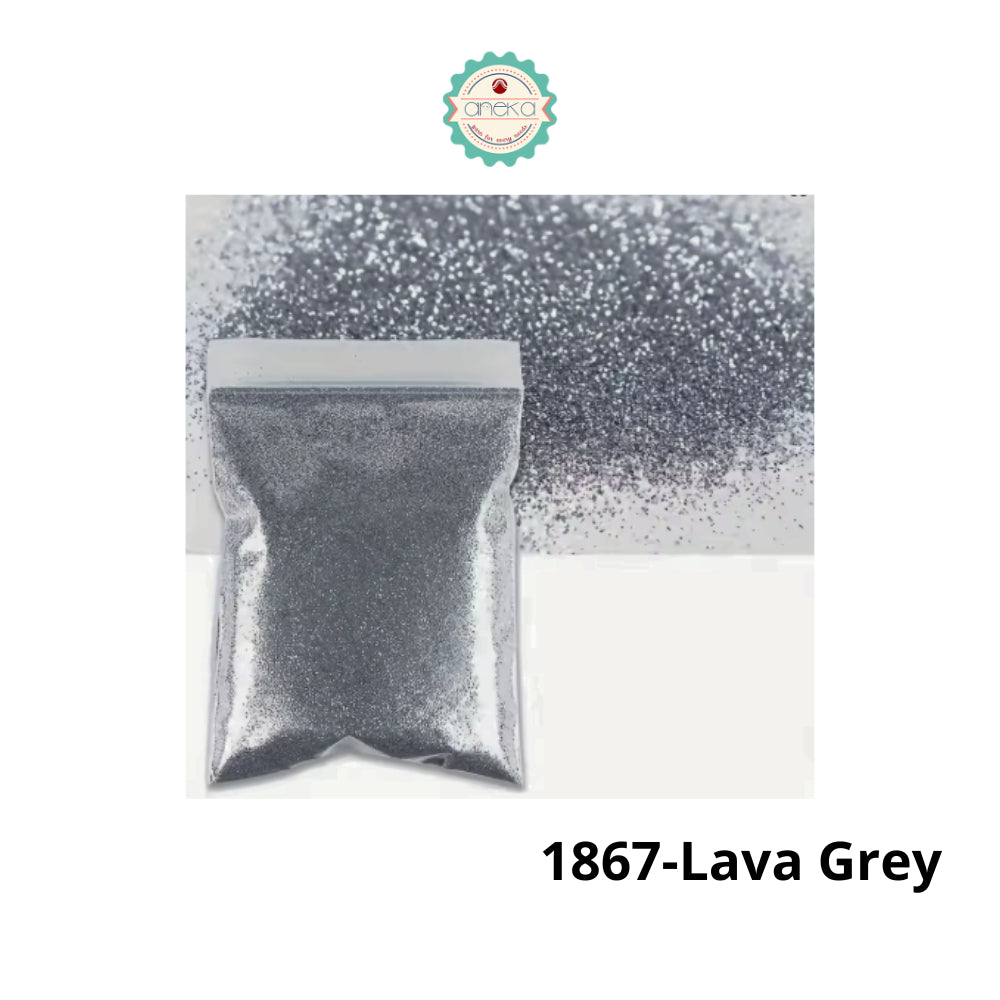KATALOG - [50 gram] Glitter Warna Bubuk Halus / Serbuk Kerajinan DIY