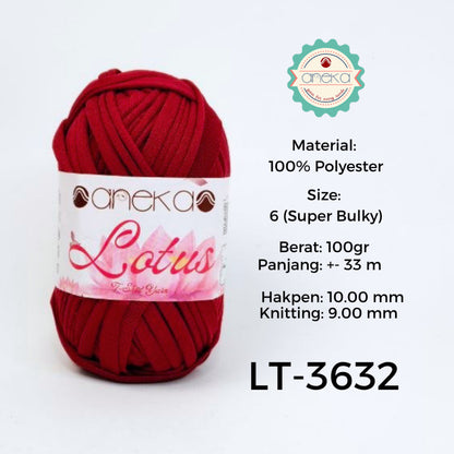 KATALOG - Benang Rajut Lotus / TShirt / Kaos Yarn PART 2