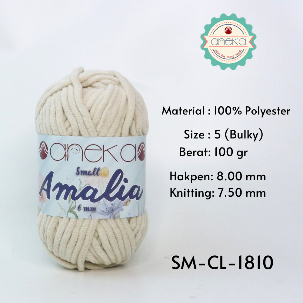 KATALOG - Benang Rajut Small Amalia / Chenille Crochet Knitting Yarn