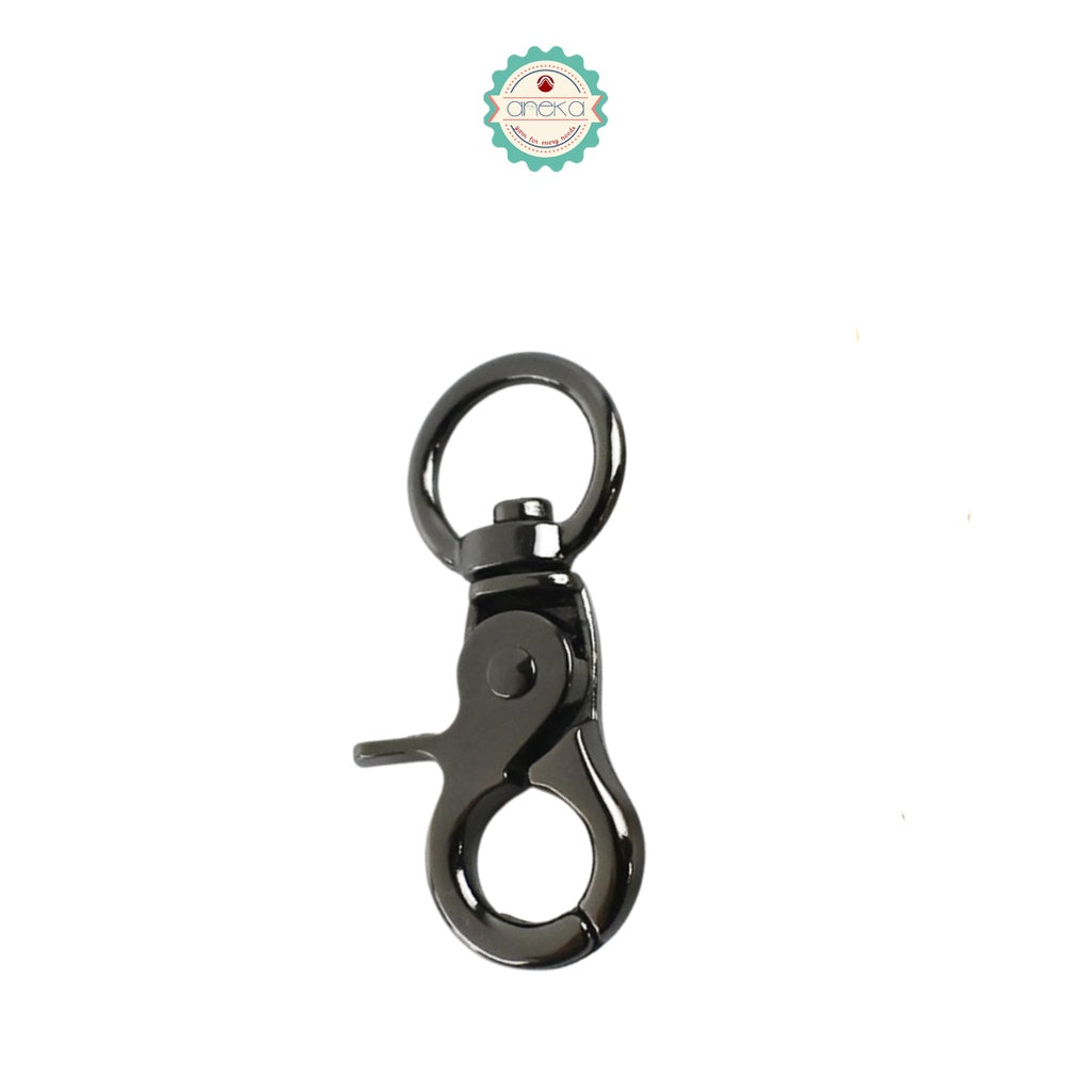 ANEKA - [2PCS] Kait Tas Kecil Emas / Silver / Hitam