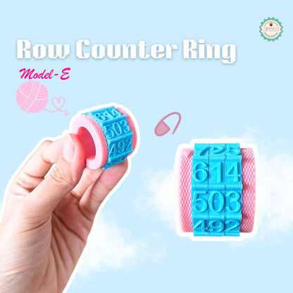 ANEKA -  3D Print Peralatan Rajut Row Counter Pastel