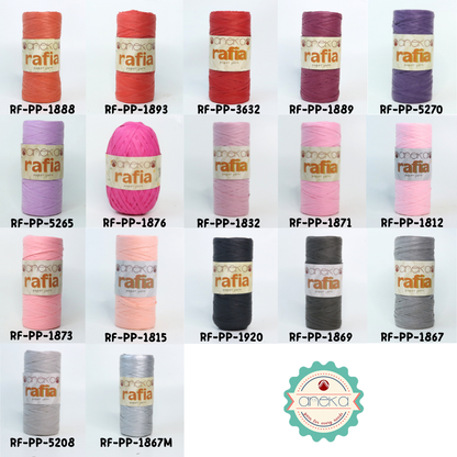 KATALOG - Benang Rajut Rafia / Raffia Paper Yarn