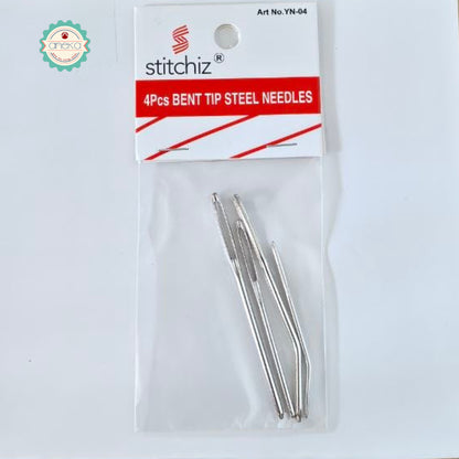 ANEKA - Jarum Tapestry / Sulam Embroiderry / Ujung Bengkok Lurus Tumpul  / Bent Tip Steel Needles